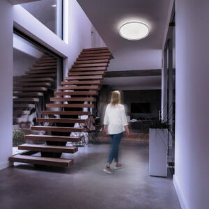 Svítidlo FISCHER & HONSEL stříbrná/bílá kov/akryl