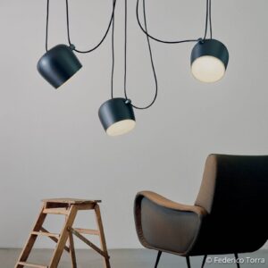 Svítidlo FLOS blue steel eloxované hliník/polykarbonát/ABS