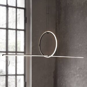 Svítidlo FLOS matná černá hliník