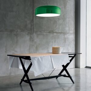 Svítidlo FLOS zelený hliník/methakrylát