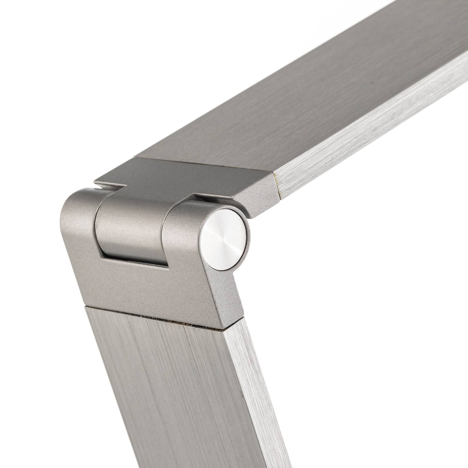 Fabas Luce Plochá stolní pracovní LED lampa Wasp z hliníku, Pracovna / kancelář, hliník, 12W, K: 106cm - Image 3