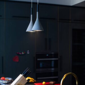 Svítidlo Foscarini bílá beton ručně litý/hliník