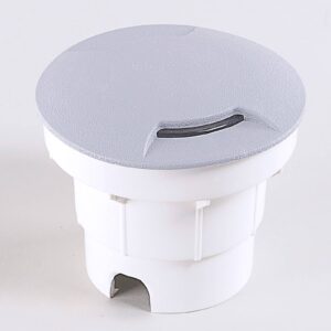 Svítidlo Fumagalli šedá/mražená licí pryskyřice/polykarbonát