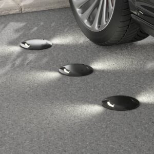 Svítidlo Fumagalli černá/ledová licí pryskyřice/polykarbonát