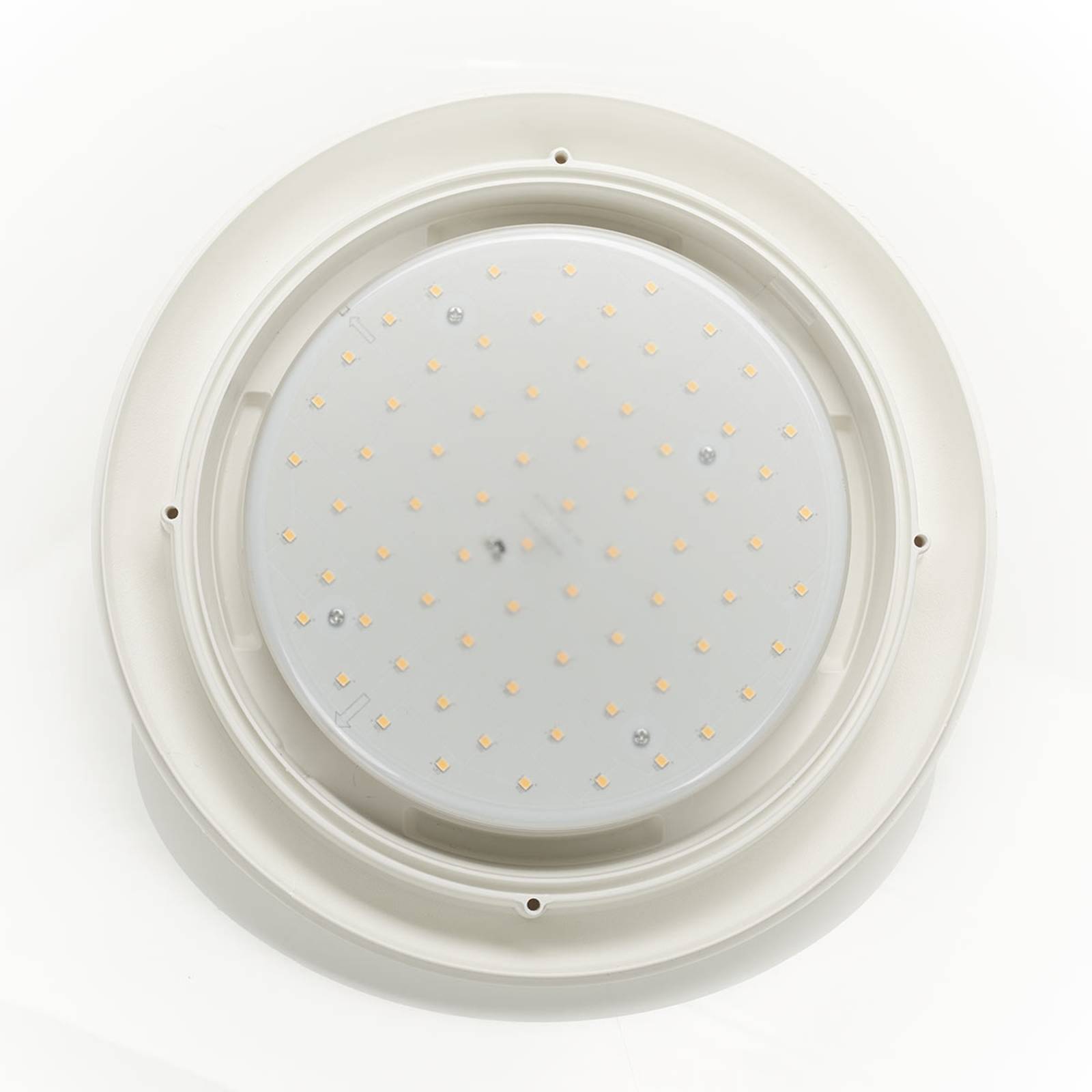 Fumagalli Venkovní nástěnné světlo Berta Ø27, 5cm bílé 11WCCT, licí pryskyřice, PMMA, GX53, 11W - Image 3