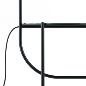 Svítidlo GRUPA černá (RAL 9005)/bílá ocel/sklo/hliník/PMMA