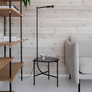 Svítidlo GRUPA černá (RAL 9005)/černá ocel/sklo/hliník/PMMA