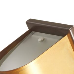 Svítidlo Gibas hnědá/mosaz oxidovaná kov