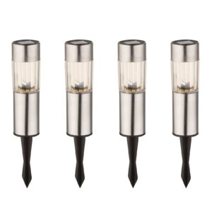 Svítidlo Globo nerez/čirá nerez/plast