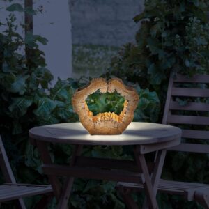 Svítidlo Globo hnědá plast