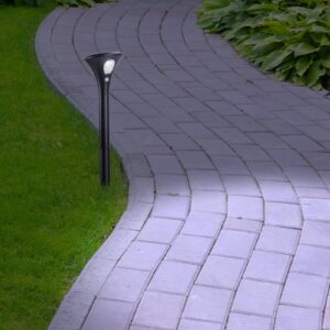 Svítidlo Globo černá/čirá plast