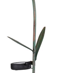 Svítidlo Globo zelená/zlatá kov/sklo