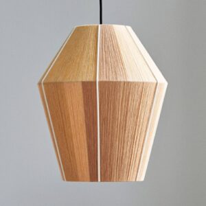 Svítidlo HAY žlutá melírovaná/krémová bavlna/nylon/ocel/plast