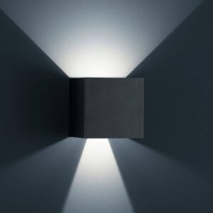 Svítidlo Helestra černá matná hliník