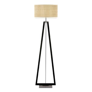 Svítidlo HerzBlut Tmavé dřevo dřevo/textil/nikl