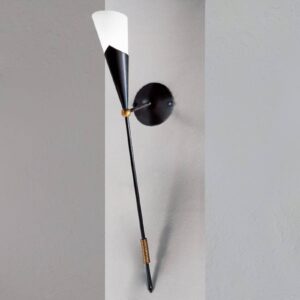 Svítidlo Kögl antická rezavá/zlatá/bílá kov/sklo