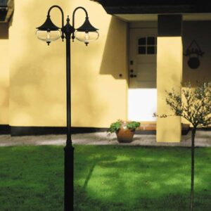 Svítidlo Konstsmide čirá hliník/akrylátové sklo