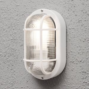 Svítidlo Konstsmide čirá/bílá plast/sklo