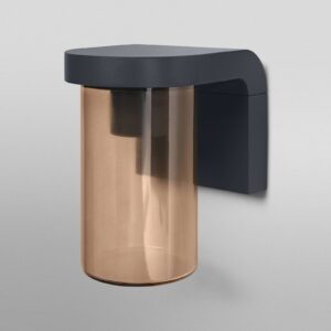 Svítidlo LEDVANCE jantarová/tmavě šedá hliník/sklo