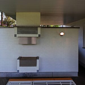 Svítidlo LUTEC antracit/bílá hliníkový odlitek/plast