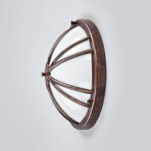 Svítidlo Landa Illuminotecnica černá-měď/opálová hliník/polykarbonát