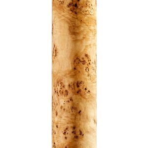 Svítidlo LeuchtNatur topolové dřevo s fládrováním/černá dřevo/kov