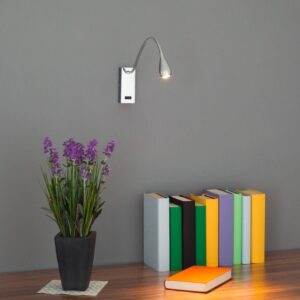 Svítidlo Lindby chrom kov