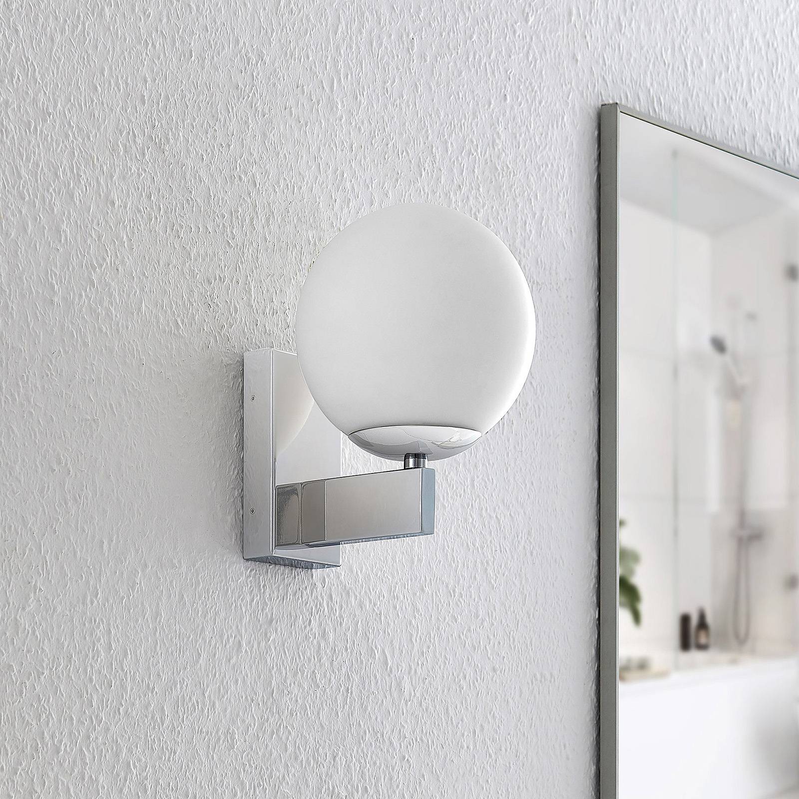 Lindby Soyana světlo nad zrcadlo, Koupelna, železo, sklo, G9, 33W, K: 19cm - Image 2