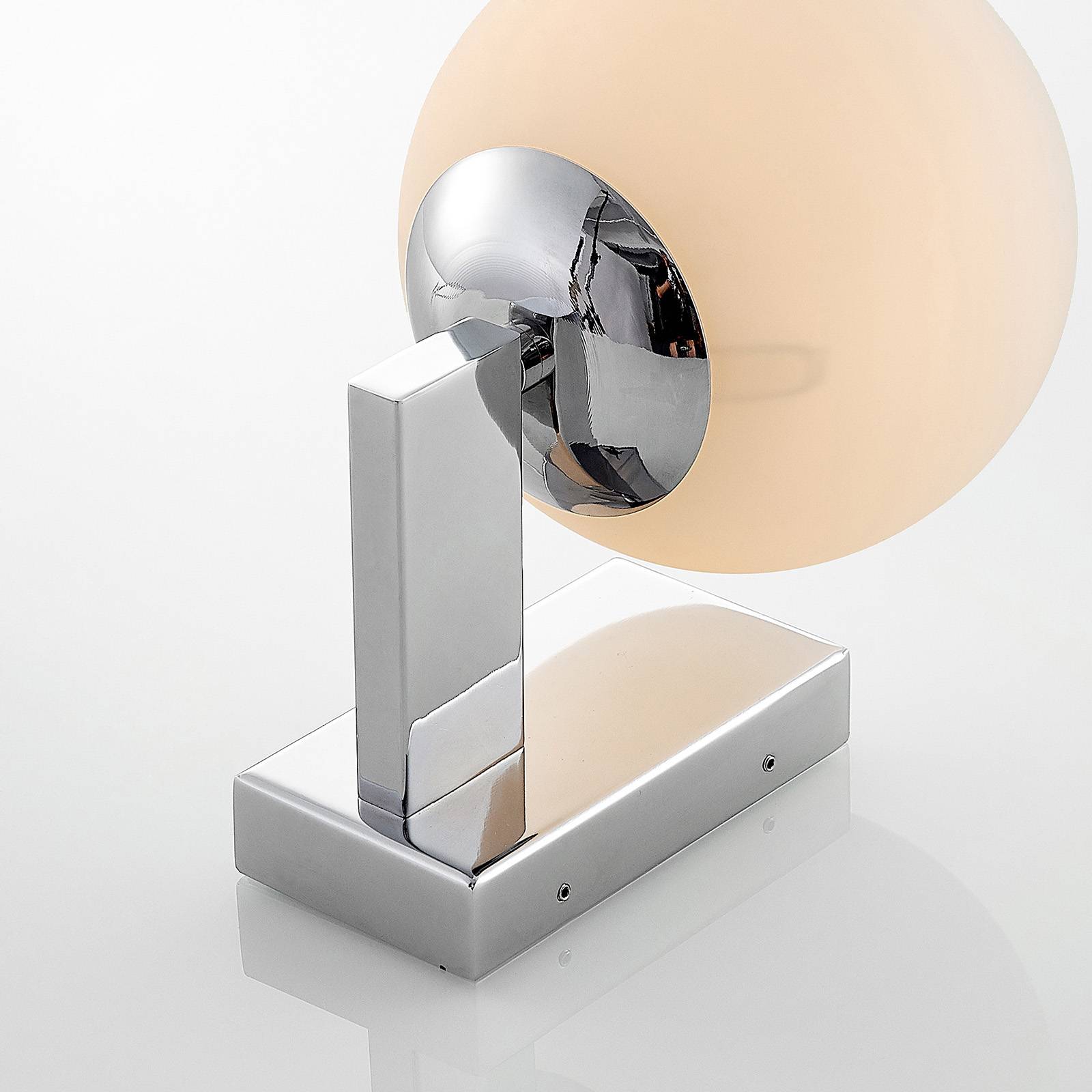 Lindby Soyana světlo nad zrcadlo, Koupelna, železo, sklo, G9, 33W, K: 19cm - Image 5