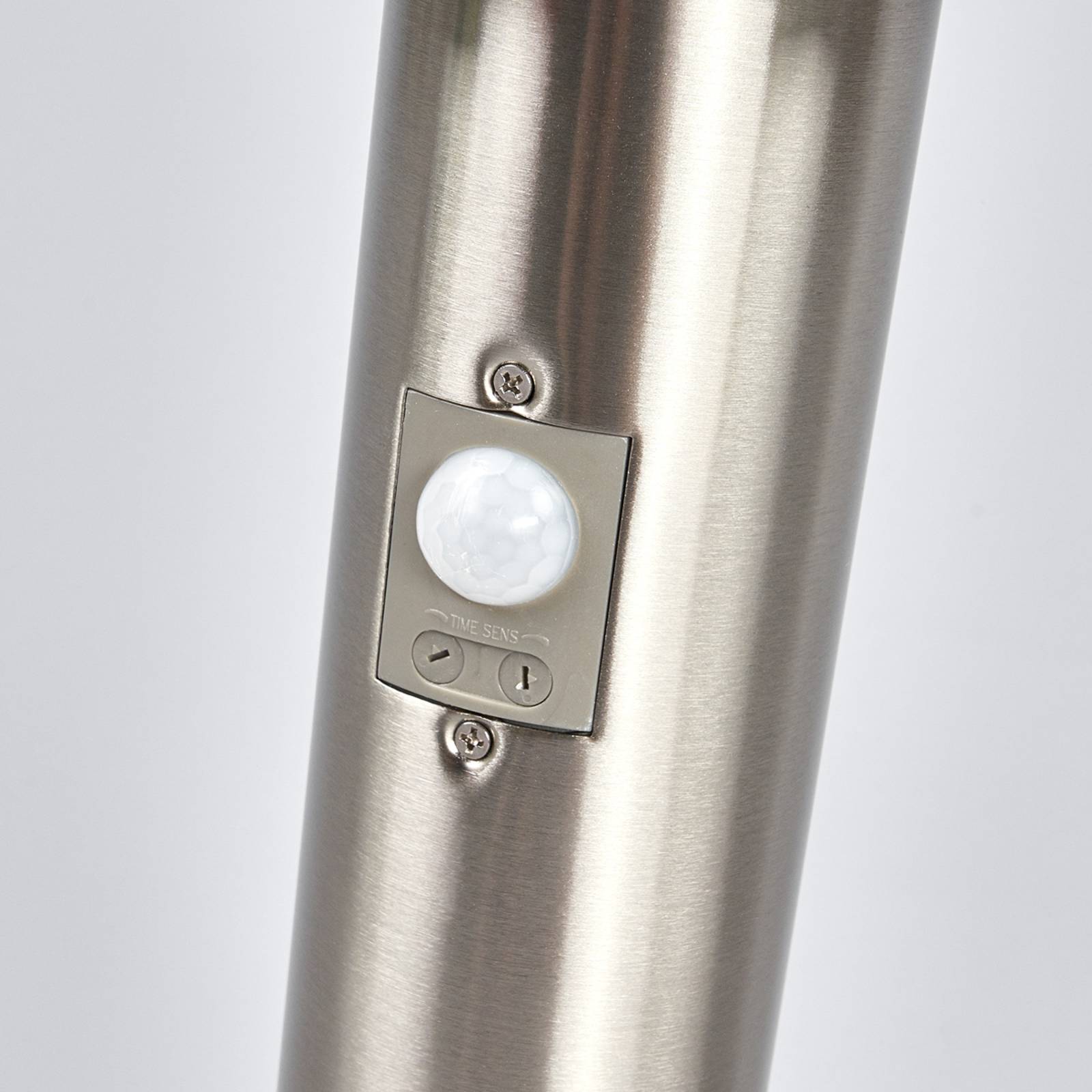 Lindby Svítidlo se soklem Selina z nerezu, snímač pohybu, nerezová ocel, polykarbonát, E27, 40W, K: 45cm - Image 3