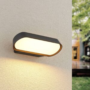 Svítidlo Lucande antracitová/bílá hliník/polykarbonát