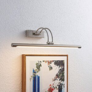 Svítidlo Lucande matný nikl železo/plast