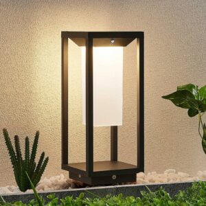 Svítidlo Lucande grafit/bílá hliníkový odlitek/plast