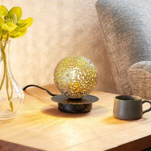 Svítidlo Lucande černá/zlatá železo