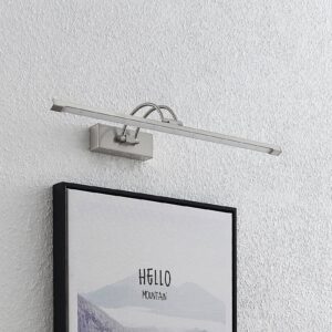 Svítidlo Lucande nikl satinovaný železo/hliník