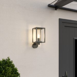 Svítidlo Lucande grafitově šedá (RAL 840-M) hliník/sklo