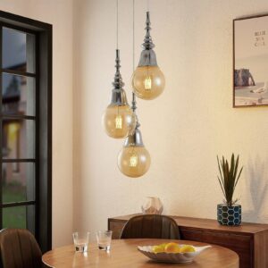 Svítidlo Lucande chrom železo