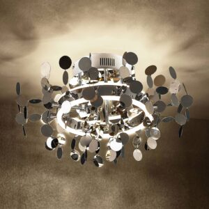 Svítidlo Lucande chrom železo/hliník/plast