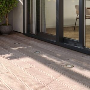 Svítidlo Lucande nerezová ocel hliník/nerez/sklo