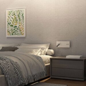 Svítidlo Lucande bílý/chrom železo/hliník