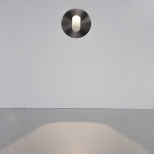 Svítidlo Lucande nerezová ocel hliník/nerez/temperované sklo/plast