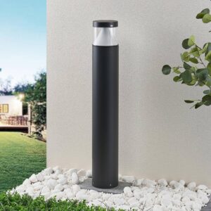 Svítidlo Lucande tmavě šedá/bílá hliníkový odlitek/plast