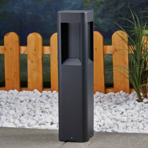 Svítidlo Lucande antracit hliník/polykarbonát