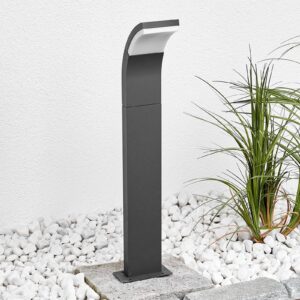 Svítidlo Lucande grafitově šedá/bílá hliník/plast