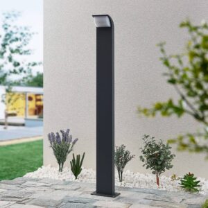 Svítidlo Lucande antracitová/bílá hliník/polykarbonát