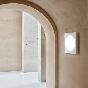 Svítidlo Luceplan matná bílá hliník/plast