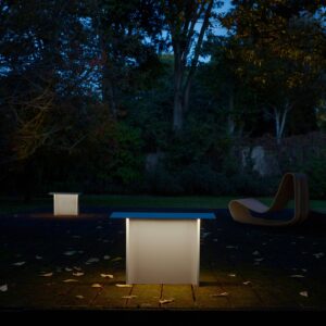 Svítidlo Luceplan světle šedá hliník/polykarbonát