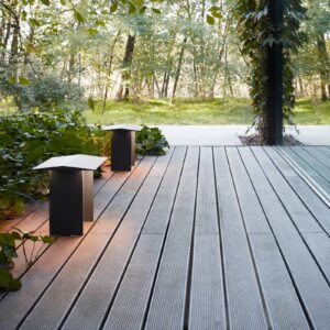 Svítidlo Luceplan tmavě šedý hliník/polykarbonát