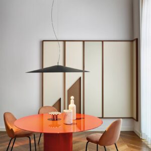 Svítidlo Luceplan černá hliník/sklo