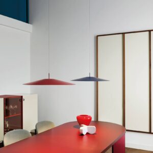 Svítidlo Luceplan modrá hliník/sklo